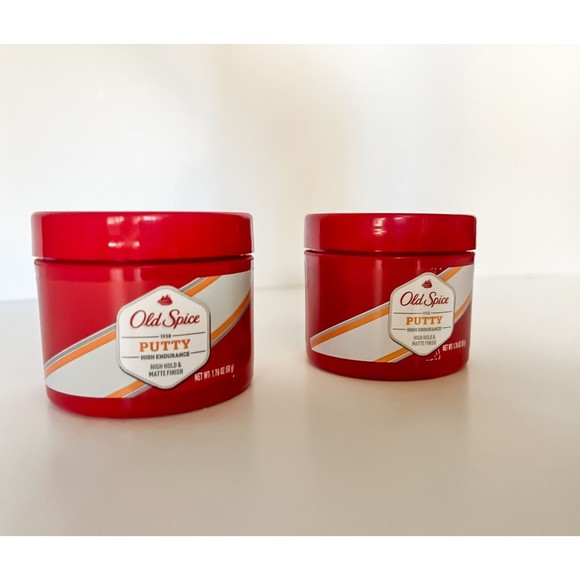 2X Old Spice High Endurance Hair Putty High Hold Matte & Finish 1.76 oz NEW - Picture 3 of 5